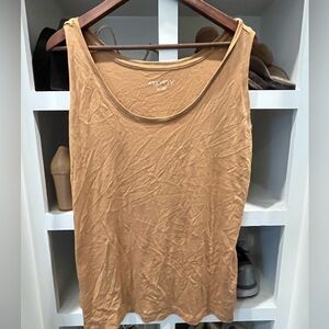 Ava & Viv Tan Sleeveless Tank Top
